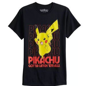 Men's Pika Pikachu Graphic Tee Size Small NWT